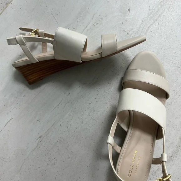 Cole Haan Leather Sandals - Picture 2 of 4